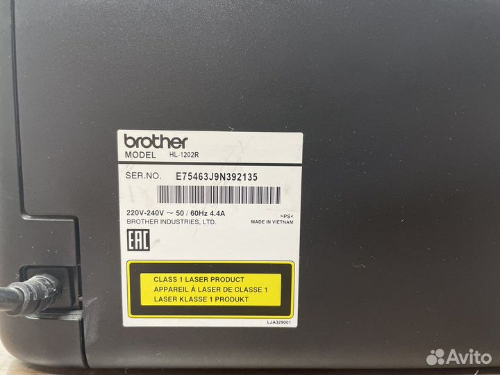 Принтер лазерный Brother Hl-1202R
