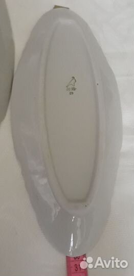 Заварочный чайник, салатники. Фарфор ГДР в СССР