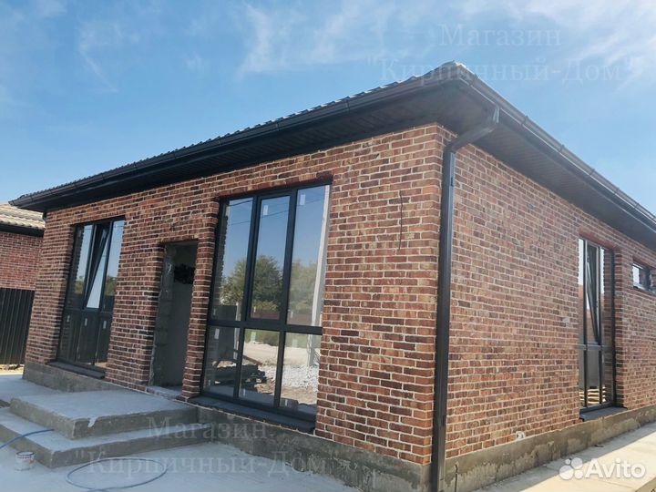 Кирпич «Лофт-Бордо» Баварский стиль кладки