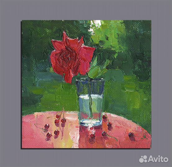 Натюрморт, картина маслом