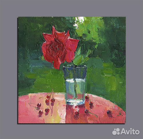 Натюрморт, картина маслом