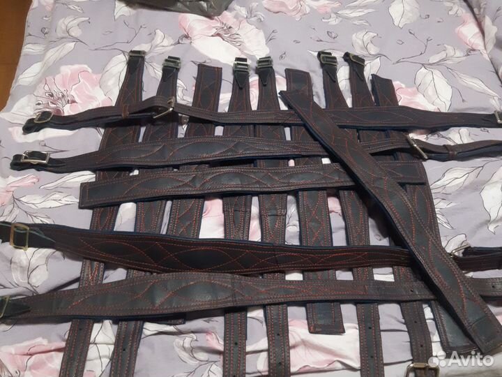 Ремни для баяна аккордеона Натуральный кожа