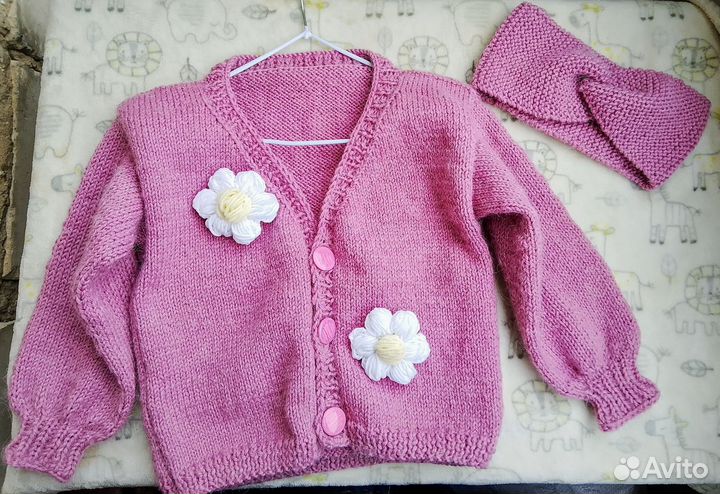 Кардиган для девочки