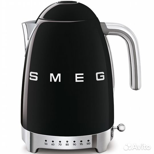 Чайник Smeg KLF04bleu черный
