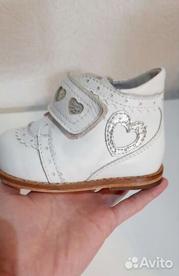 Ботинки демисезонные для девочки 19 размер