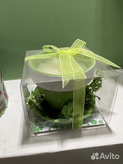 Декоративные свечи подарочная коробка