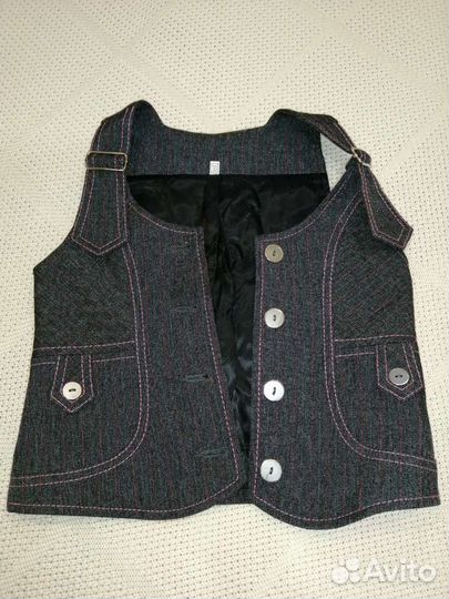 Жилет школьный для девочки