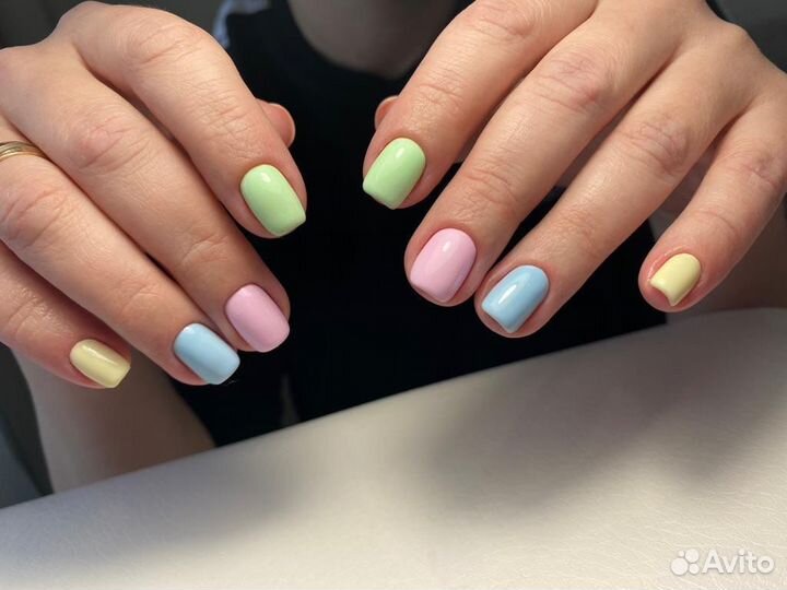 Маникюр гель лак