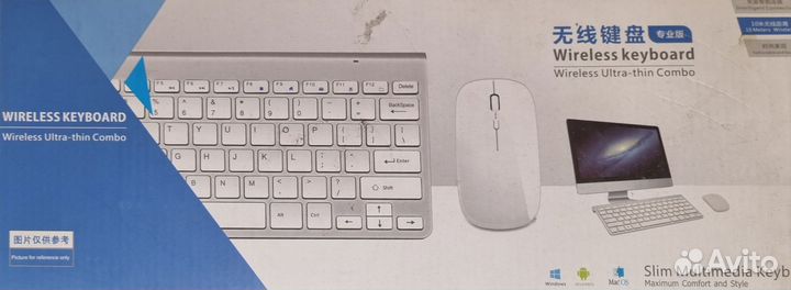 Клавиатура беспроводная и мышь