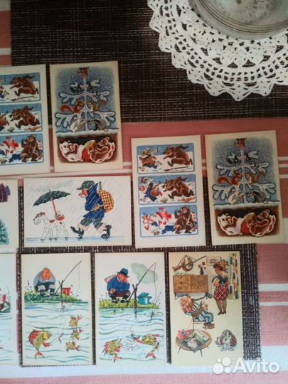 Почтовые открытки 1968