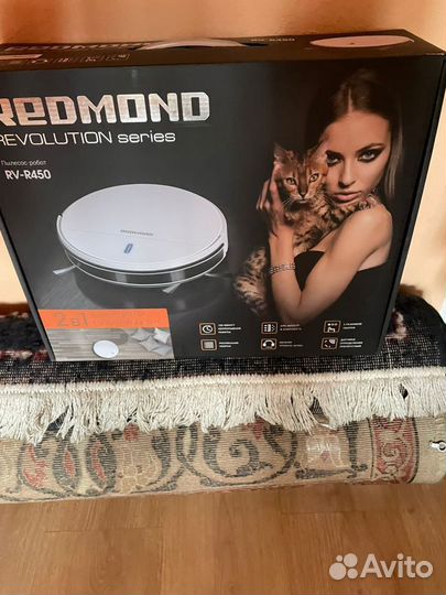 Робот пылесос redmond rv r450