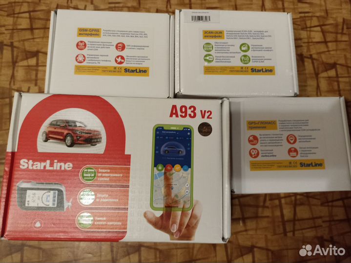 Starline a93,V2, 2can 2lin GSM, GPS