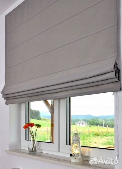 Рулонные жалюзи римские шторы