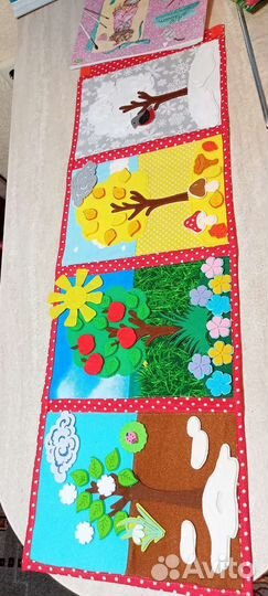 Книга из фетра