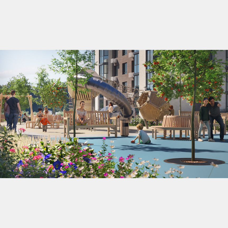 2-к. квартира, 71,7 м², 2/5 эт.