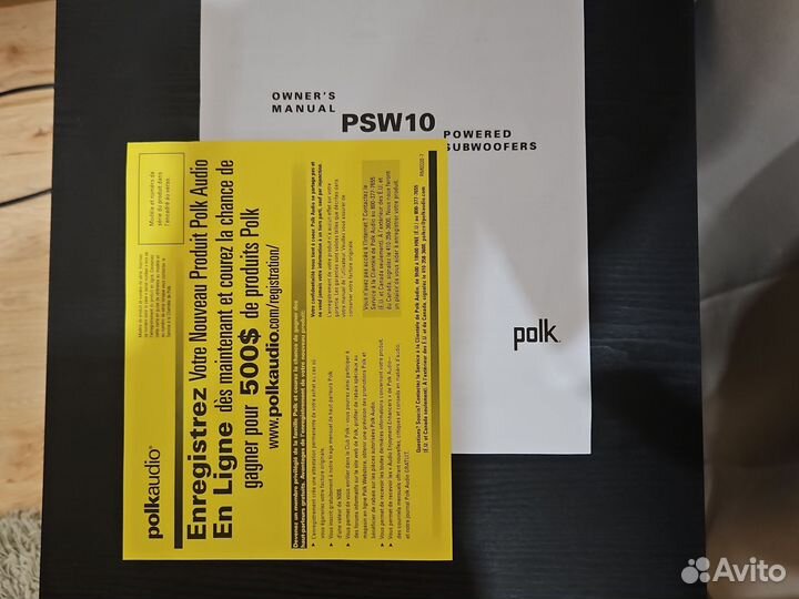 Активный сабвуфер Polk audio PSW 10e