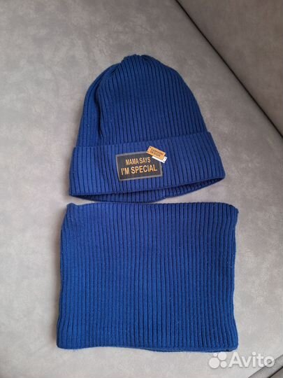 Шапка и снуд для мальчика