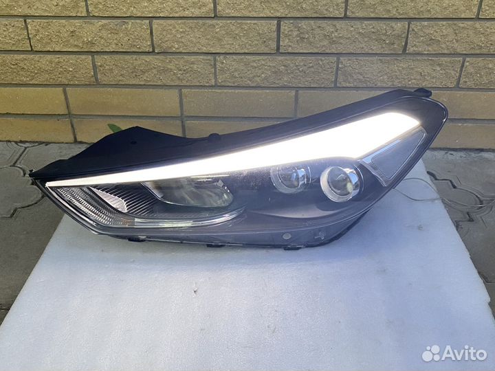 Фара Hyundai Tucson 3 LED (2 линзы)
