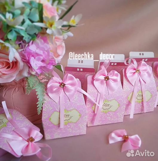Свадебные бонбоньерки
