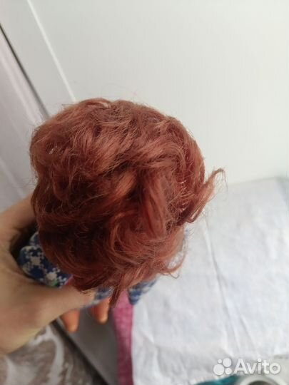 Кукла ГДР Германия полностью резиновая 30 см