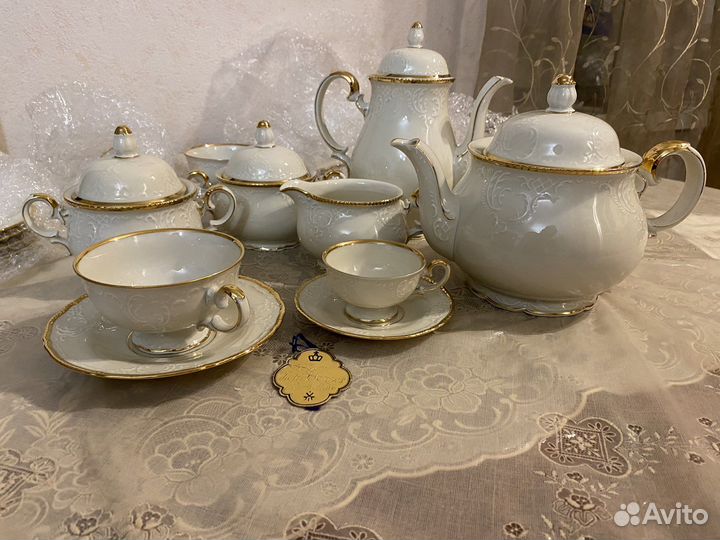 Vintage zeh Scherzer сервиз чайный кофейный. Антик