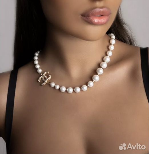 Бусы chanel