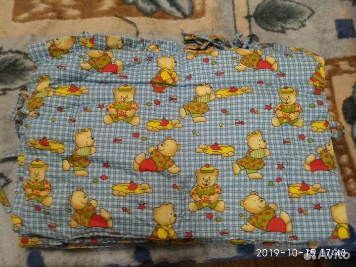 Балдахин, бортики в детскую кроватку