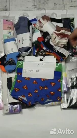 Детское белье HM в коробке