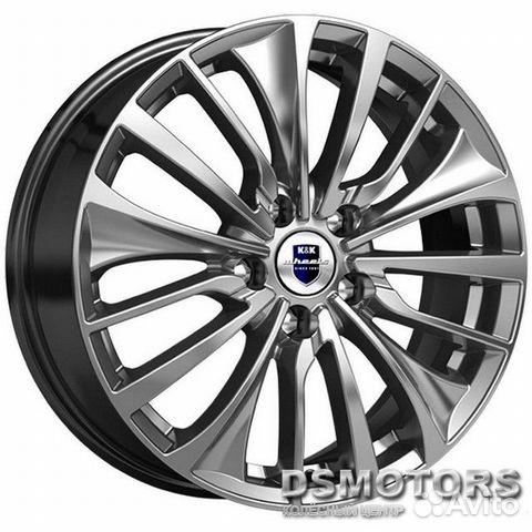 Диски Flanker 6.5/17 4x100 ET41 d60.1 дарк платину