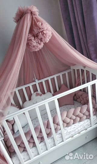 Бортик косичка,балдахин