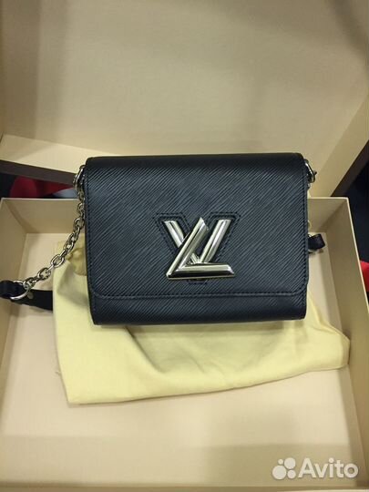 Louis Vuitton Twist PM серебро
