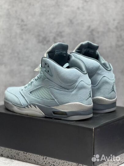 Кроссовки Nike Air Jordan 5 зимние (Арт.43776)