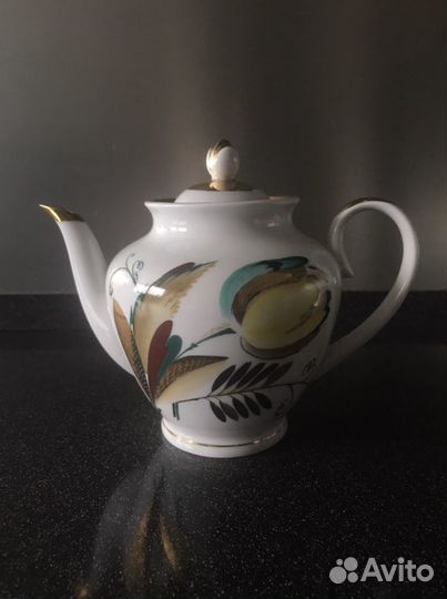 Сервиз чайный Желтый тюльпан лфз СССР