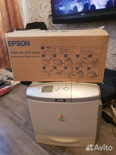 Цветной лазерный принтер epson