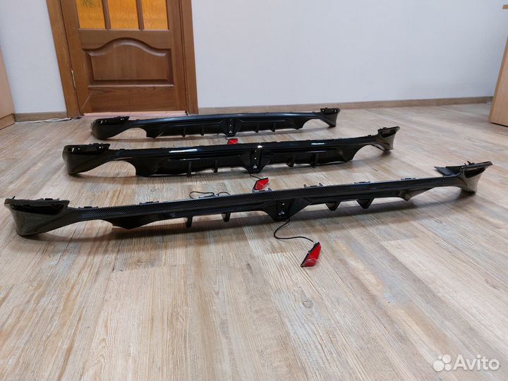 Диффузор заднего бампера Toyota Camry V70 (2018+)