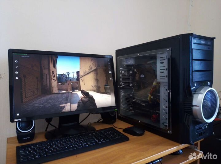 Классный игровой для CS GO 4ядра wi fi