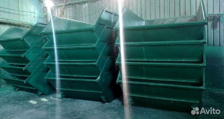 Бункер для мусора, контейнер 8 м3. Арт 4677