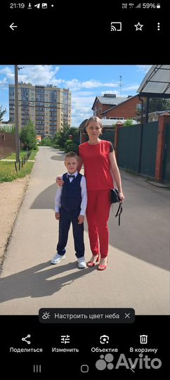 Праздничный костюм на мальчика 134