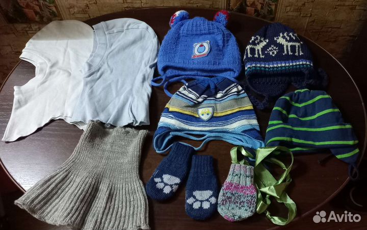 Шапочки от 6 мес до 1,5 лет