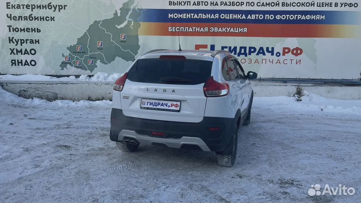 Накладка стекла двери задней левой LADA X-Ray Cross 828214308R. Наружняя