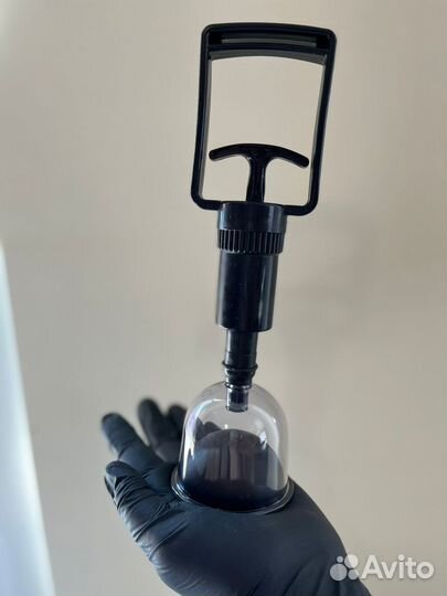 Темные вакуумные банки для массажа и хиджамы B01