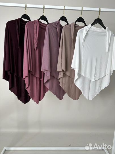 Хиджаб химар с завязками