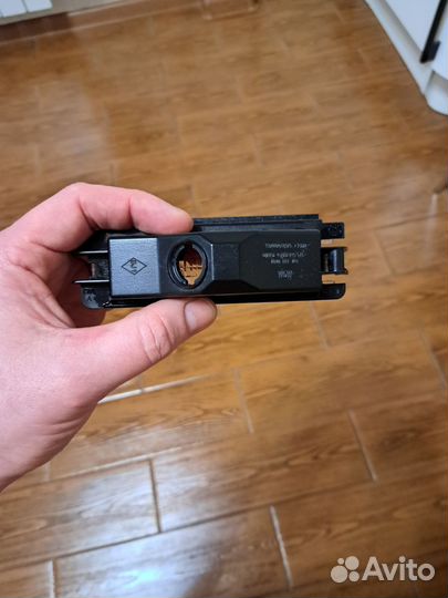 Плафон подсветки номера renault sandero stepway 2