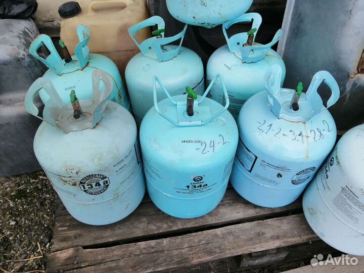 Баллоны из под фреона r134a