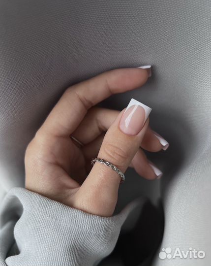 Маникюр гель лак наращивание