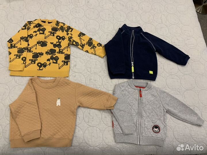 Вещи пакетом на мальчика 86 92