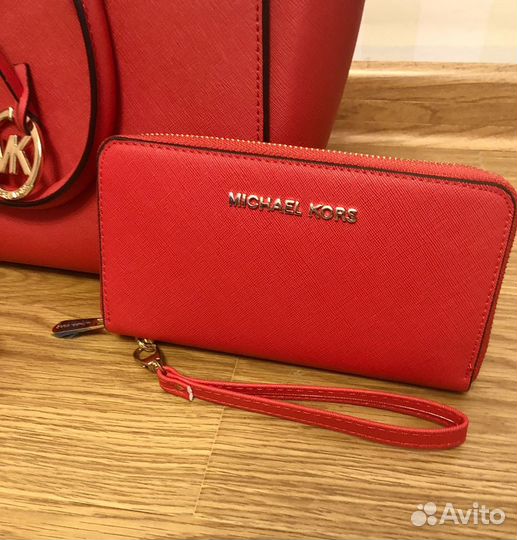 Сумка Michael Kors Selma (Medium) + кошелек