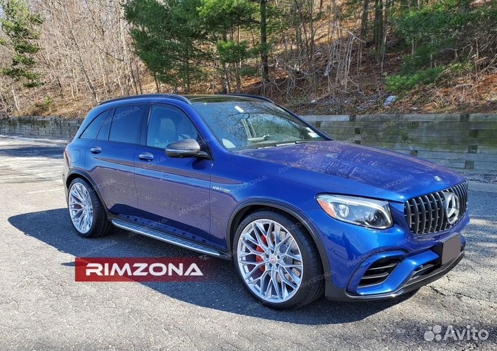 Кованые диски R22 на Mercedes GLC -Class AMG