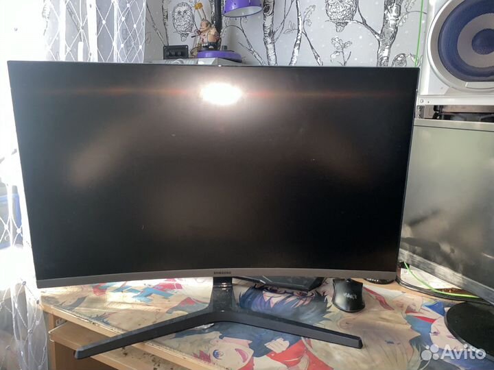 Монитор samsung 27 изогнутый дефект