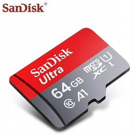 Карта памяти Sandisk micro sd 64GB